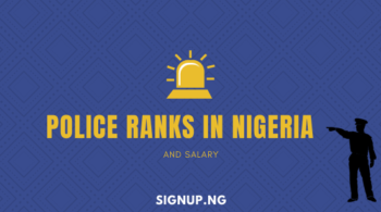police ranks in nigeria and salary