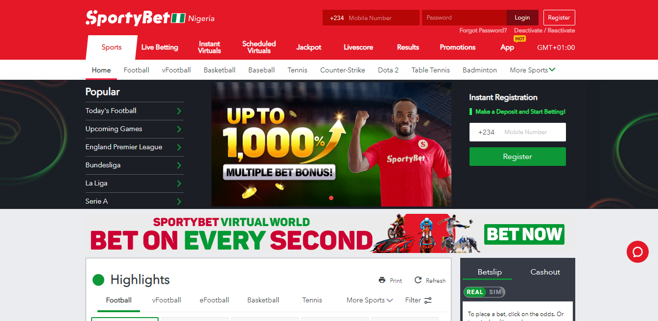 Sportybet Nigeria Login: How to access your online account
