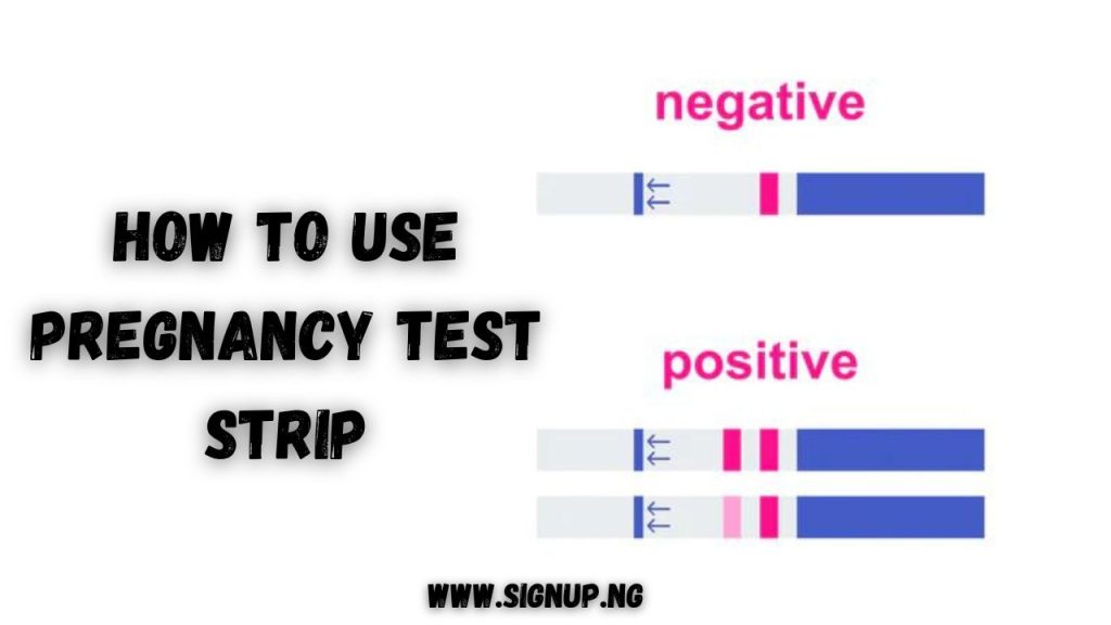 How To Use Pregnancy Test Strip 5 Easy Steps Signup ng